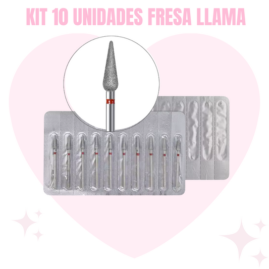 KIT FRESA LLAMA 10 UNIDADES