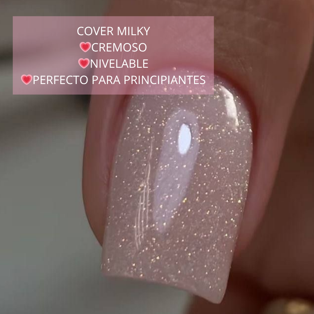 Polvo acrílico - MILKY SHINE COVER