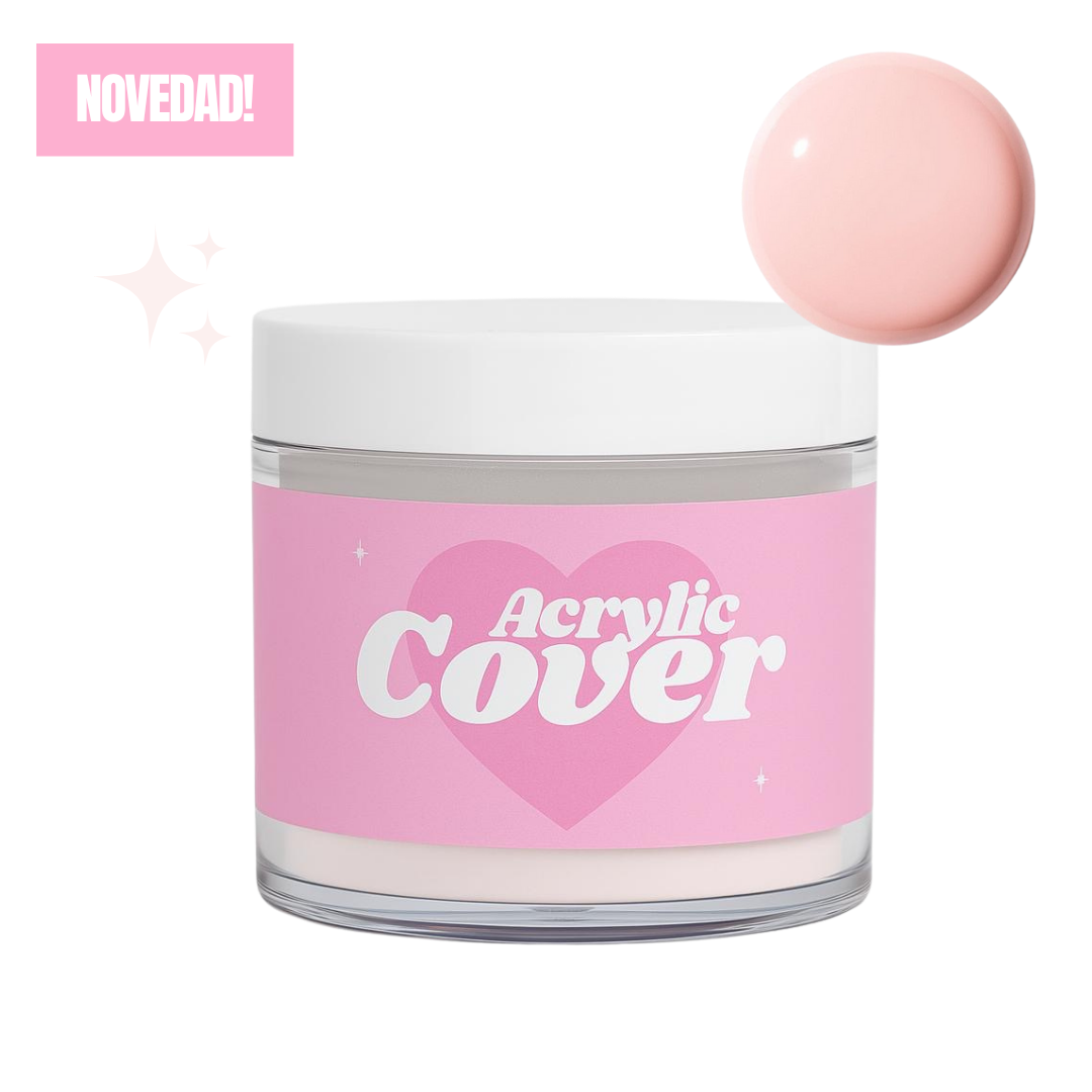 Polvo acrílico - COVER MELOCOTÓN