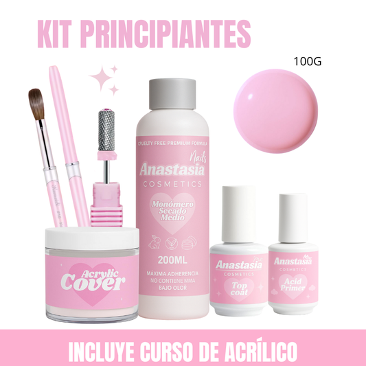 KIT + CURSO DE ACRÍLICO 6