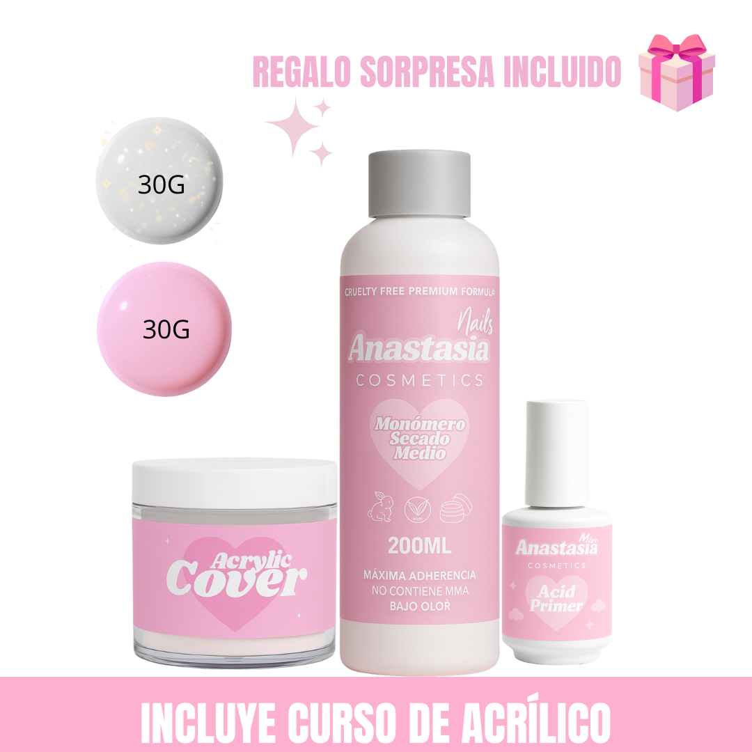 KIT + CURSO DE ACRÍLICO 5