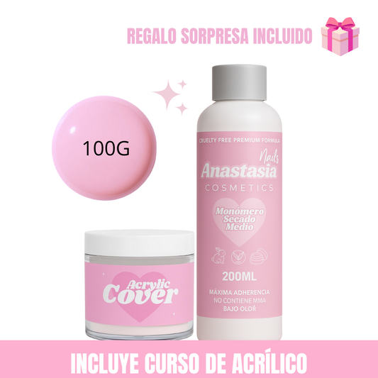 KIT + CURSO DE ACRÍLICO 2