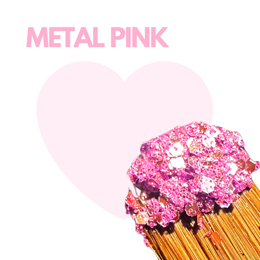 Polvo acrílico 10G - METALPINK