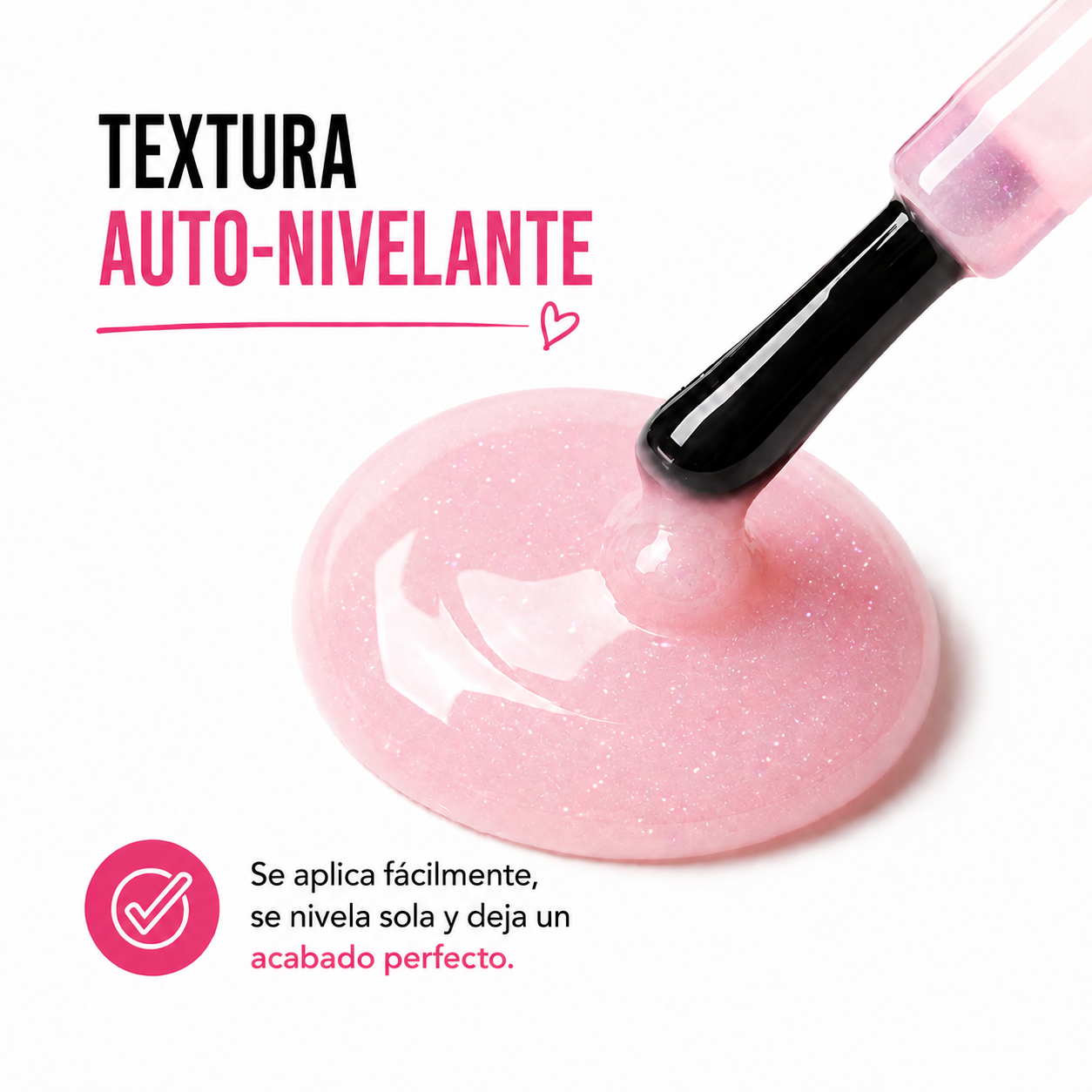 RUBBER BASE PINK SHINE