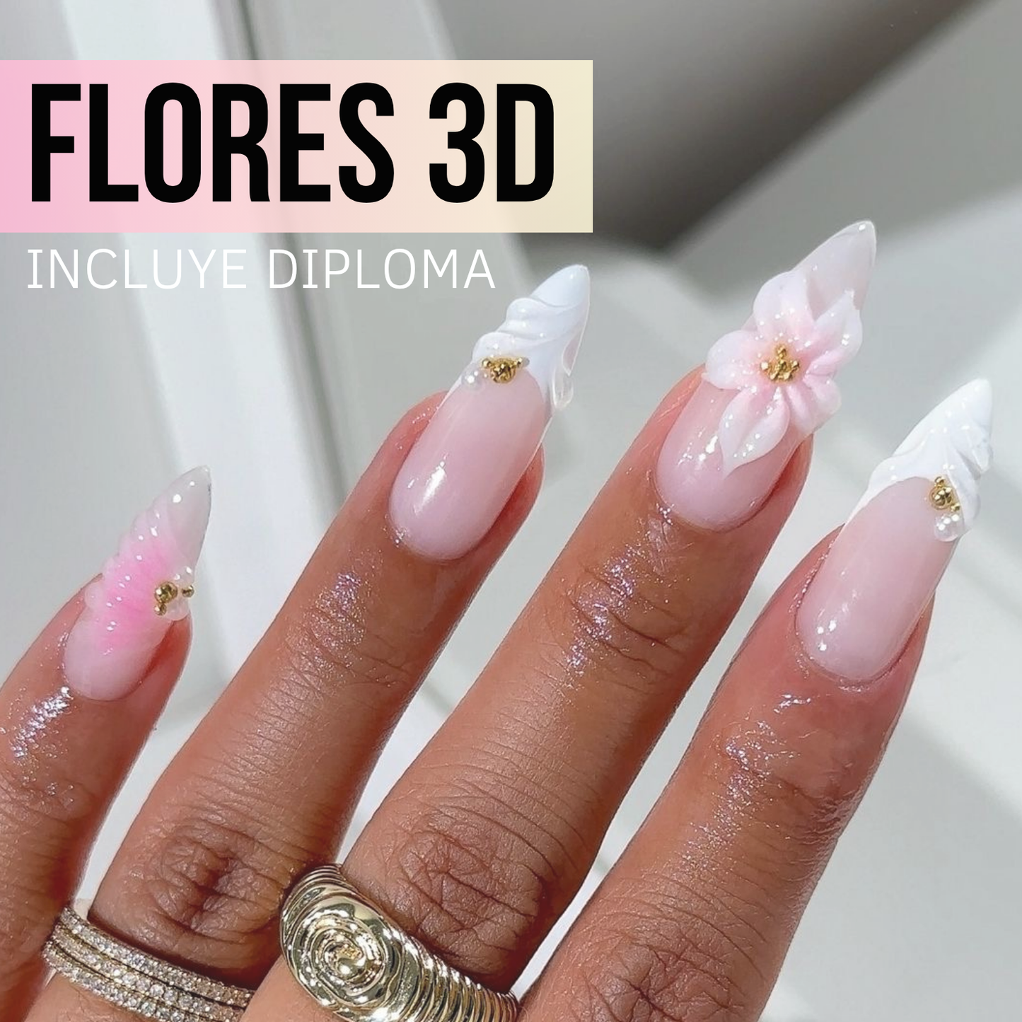 CURSO FLORES 3D