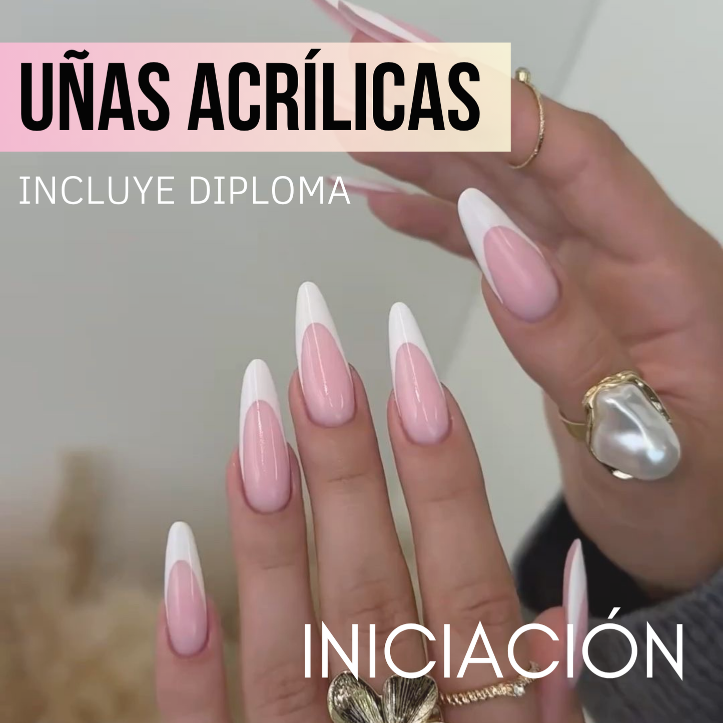 CURSO ACRÍLICO INICIACIÓN